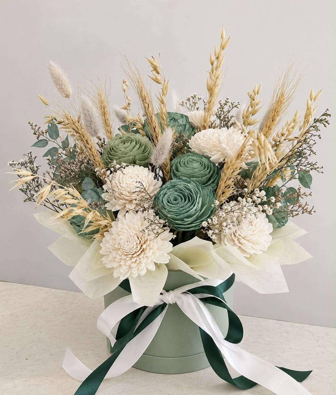 Sage Keepsake Box